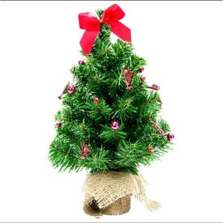 ต้นคริสต์มาส ต้นคริสมาส ขนาด 1 ฟุต Christmas Tree 1F คละสี คละแบบ