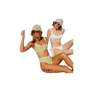 Kloset (KK22-SW004) Recycled Bralette Bikini Set ชุดว่ายน้ำ บีกีนี่ ชุดว่ายน้ำผู้หญิง