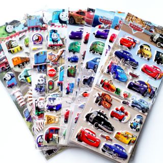 สติ๊กเกอร์นูนCar &amp; Thomas ลิขสิทธิ์