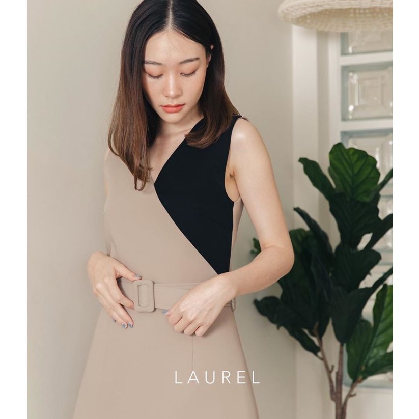 ใหม่ติดป้าย เดรส Laurel Brand LR0057 Malyn Mini Dress Size S New in pack!!