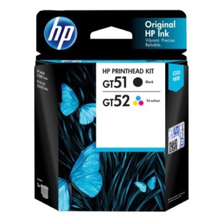 ตลับหมึก หัวพิมพ์ HP INK CARTRIDGE HP PRINTHEAD GT51/52 INKTANK รุ่น GT51/GT52