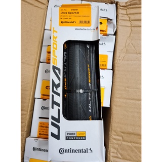 ยางนอกขอบพับContinental รุ่น Ultra Sport 3 ขนาด 700x25c (1 เส้น)