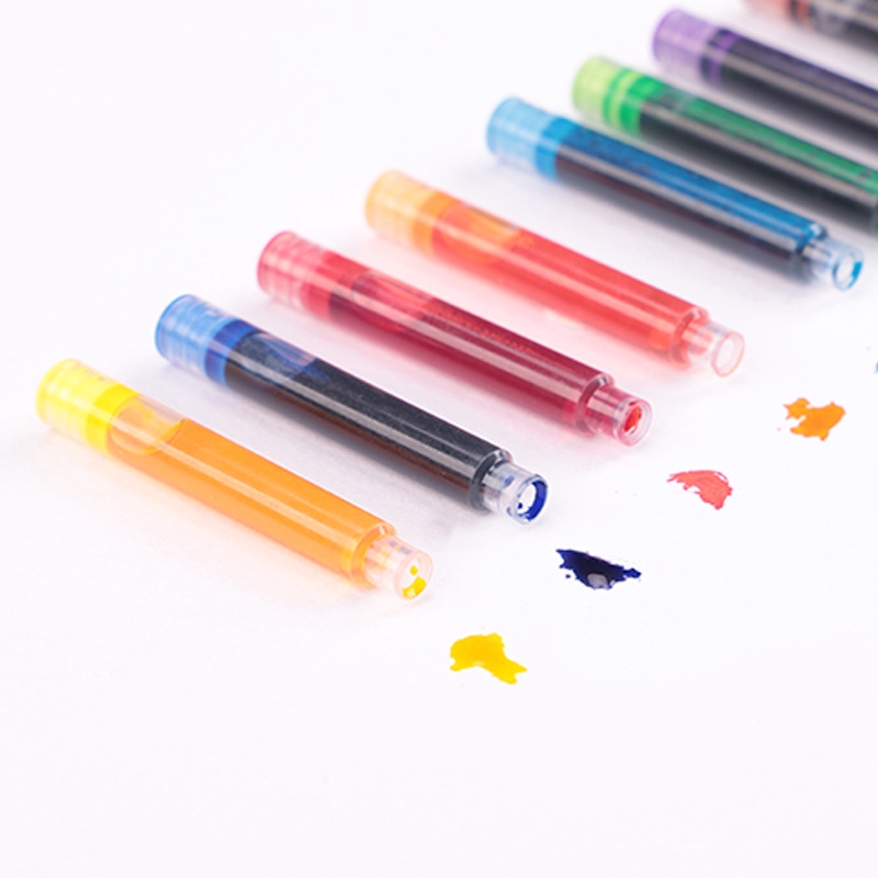 Ten - ปากกาหมึกแบบใช้แล้วทิ้งสีฟ้า / ดํา / แดง 0 . 34 มม .