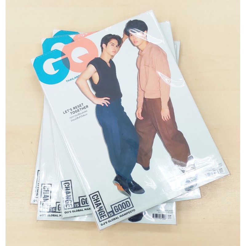 นิตยสาร GQ THAILAND ฉบับ SEPTEMBER 2020 "ไบร์ท&วิน
