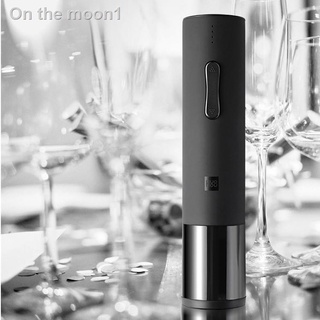 ของพร้อมส่ง🔥✅โครตฮิต✅🔥จัดส่งที่รวดเร็ว2021 ทันสมัยที่สุด☬◐✳Huohou Automatic Electric Wine Bottle Opener 20-24mm Cork ท