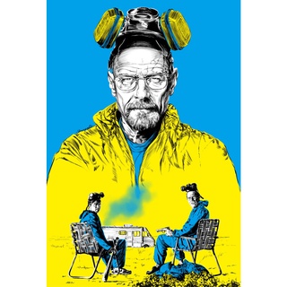 โปสเตอร์หนัง Breaking Bad ดับเครื่องชน คนดีแตก ซีรี่ย์ Movie Poster ภาพติดผนัง ตกแต่งบ้าน รูปติดห้อง ของสะสม ร้านคนไทย