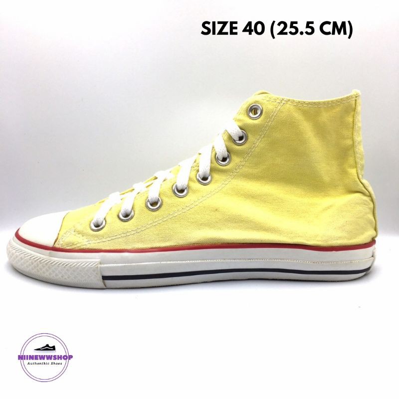 รองเท้า Converse all star chuk taylor yellow มือสองของแท้100%