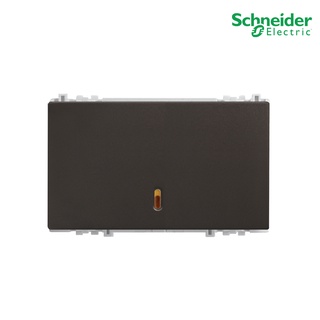 Schneider Electric สวิตช์สองทาง 16แอมป์ 250โวลต์ ขนาด 3ช่อง สีน้ำตาล รุ่น ZENcelo - 8431L_2_BZ ชไนเดอร์