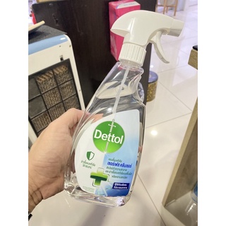 สเปรย์ขวดใส Dettol surface cleanser เดทตอล 500Ml สเปรย์ฆ่าเชื้อโรค ฆ่าไวรัส สเปรย์ฆ่าเชื้อโรคเอนกประสงค์