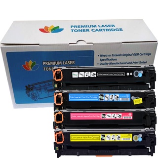 1 set Compatible toner cartridge CF540A CF541A CF542A CF543A 203A for HP LaserJet Pro M254 M254nw M254dw M254dn Printer