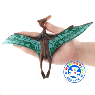 Munich Play - ไดโนเสาร์ Pterosaurs ฟ้า ขนาด 24.50 CM (จากหาดใหญ่)