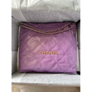 New chanel HOBO medium 22S Microship Fullbox + copy rec.