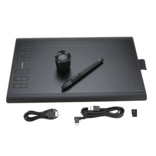 แท็บเล็ตวาดรูปกราฟฟิค huion micro usb 1060 plus พร้อมการ์ดหน่วยความจํา built - in 8 g 12 express
