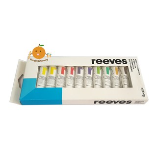 สีน้ำ REEVES รีฟ 12 สี