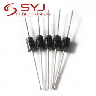 20pcs/lot SR5200 SB5200 Schottky Barrier Rectifier Diode 5A 200V DO-201AD/DO-27 In Stock