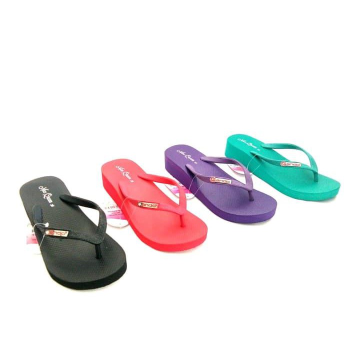 Women& 39;s SANDALS / HIGH FLIP FLOPS - ANDO NICE QUEEN!