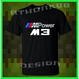 เสื้อยืดผ้าฝ้าย เสื้อเชิ้ต แบบนิ่ม ลาย Bmw Power M2 สไตล์วินเทจ เรียบง่าย สีขาว แฟชั่น สําหรับโรงเรียน M3 M4 M5 M8 X3 X4