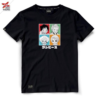 เสื้อยืดโอเวอร์ไซส์เสื้อยืดวันพีช One Piece 1426 [สีดำ - สีขาว]S-3XL