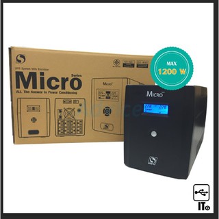 2000VA SUN Micro (LCD) By CKT อุปกรณ์สำรองจ่ายไฟ ประกัน 2Y