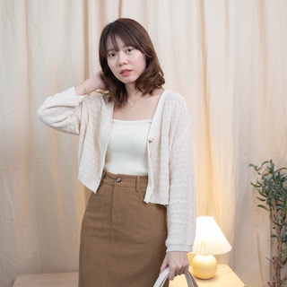 เสื้อคลุมถักโครเช นุ่มและใส่สบายAvo Muji crochet cardigan