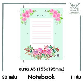 [SRC]สมุดฉีก (30 แผ่น) 155x195มม