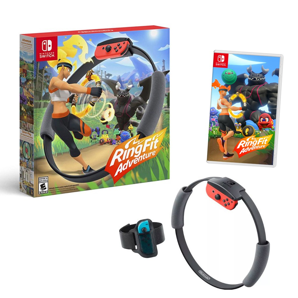 Ring Fit Adventure Nintendo Switch เกมออกกำลังกาย Ring fit Shopee