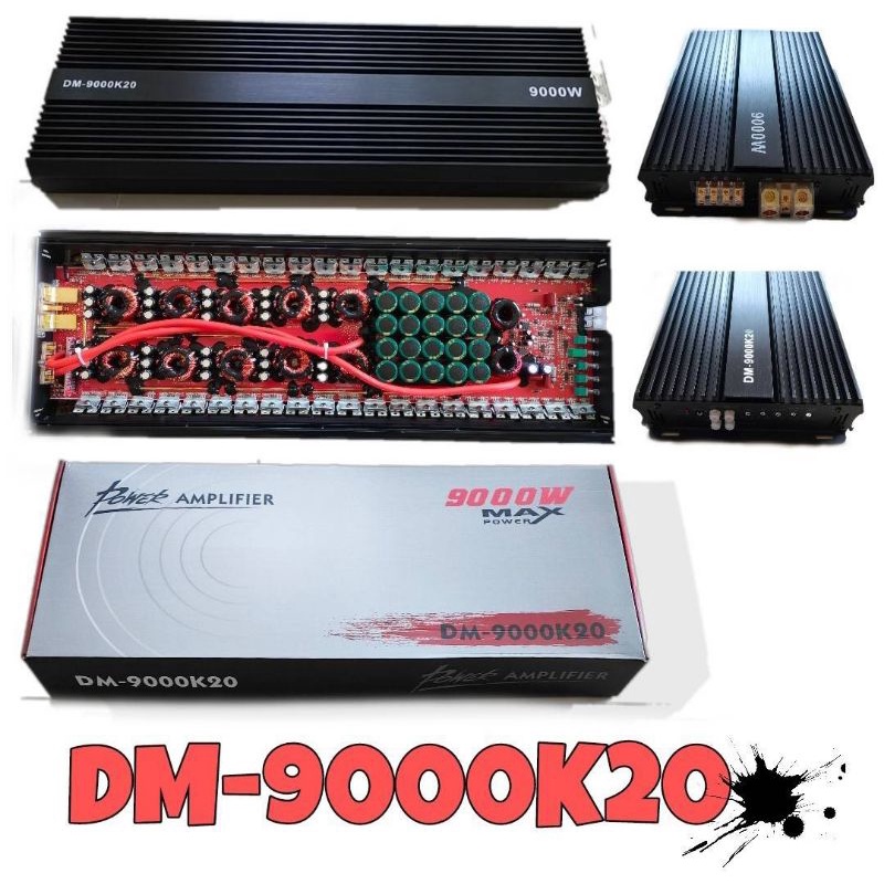 คลาสดี​ขับ​เบส​10​นิ้ว​12​นิ้ว​15​นิ้ว​ติด​รถยนต์​ รุ่น DM-9000K20 ราคา​ 4300บาท​