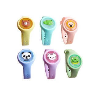 โปรโมชั่น : baby life【สำหรับเด็ก】ข้อมือกันยุง ข้อมือนาฬิกา（คละลาย รุ่น：z118