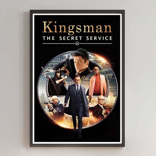 Kingsman  Poster โปสเตอร์ภาพขนาด 33X48 cm