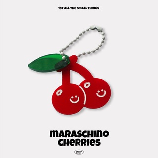 Maraschino Cherries พวงกุญแจรูปเชอร์รี่ | Peanut Better Studio