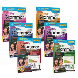 Singapore SAP Conquer Grammar Workbook Grade 1-6