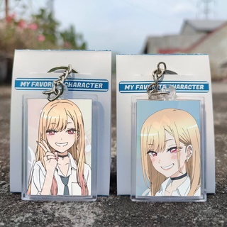 พวงกุญแจ ลายการ์ตูนอนิเมะ My Dress-Up Darling - Ganci Anime Sono Bisque Doll wa Koi wo Suru - Keychain - Kitagawa Marin - Gojo Wakana