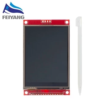 โมดูลหน้าจอสี LCD 1.8 2.4 2.8 นิ้ว TFT พร้อมไดร์ฟ IC อินเตอร์เฟซ SPI 128*128 240*320 สําหรับ Arduino