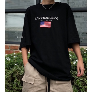 【Hot】เสื้อ Oversize ลาย SAN FRANCISCO