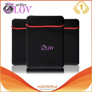 LOV กระเป๋าโน้ตบุ๊ก New Waterproof Computer Cover Laptop Bags Soft Cloth Sleeve Case Notebook Bag