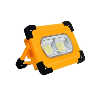 (Solar)ไฟฉุกเฉิน โซล่าเซลล์ LED Emergency Light โซล่า พาวเวอร์แบงค์ 120W LED สปอตไลท์ โซล่าเซล solar light mobile power