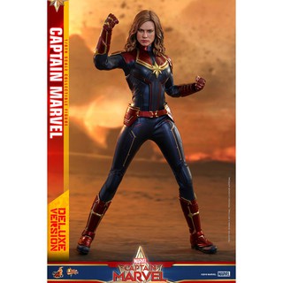 ฟิกเกอร์ ของสะสม Hot Toys MMS522 CAPTAIN MARVEL - CAPTAIN MARVEL (DELUXE VERSION)