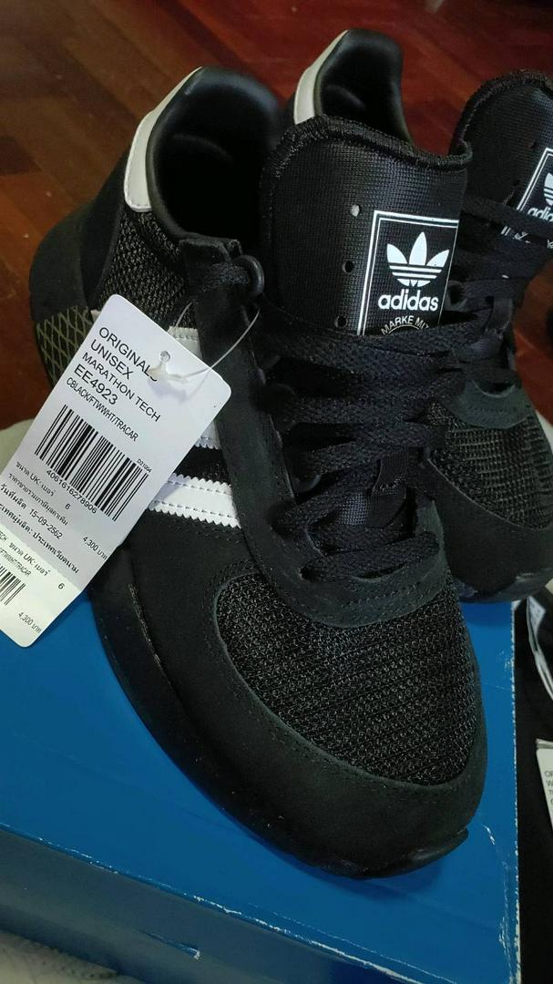 Get injured To tell the truth Influence adidas ORIGINALS Marathon Tech Shoes ไม่ระบุเพศ สีดำ Sneaker EE4923 |  Shopee Thailand
