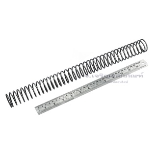 สปริงเหล็ก ขนาดรูใน 26 - 54 มิล (แพ็คละ 1 เส้น) สปริงกด สปริงขด สปริงดัน Steel Compression Spring