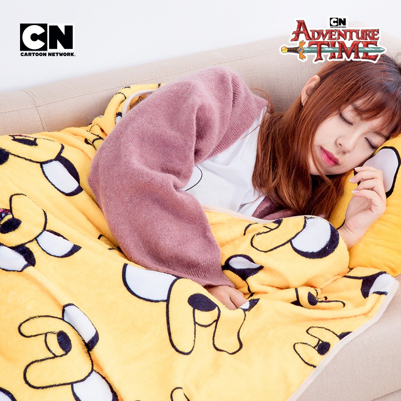 Adventure Time Jake Wrist Pillow Blanket หมอน Jake สอดไส้ผ้าห่ม