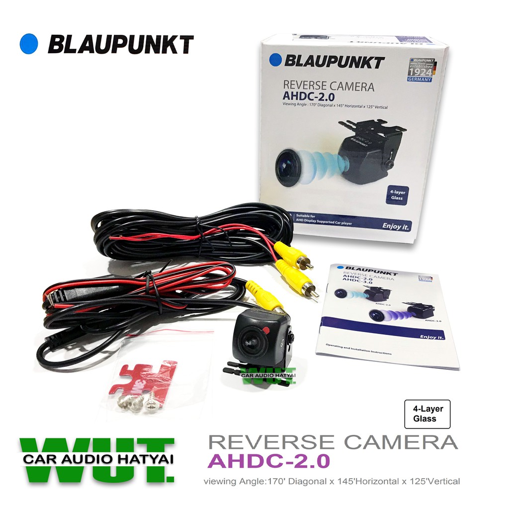 BLAUPUNKT Reverse Camera AHDC-2.0 กล้องถอยหลัง กล้องถอย 4-layer glass 170 ultra Wide angle BLAUPUNKT รุ่น AHD-2.0