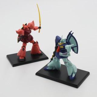 กาชาปอง กันดั้ม Mobile Suit Gundam : MSK-008 Dijeh และ MS-14S Gelgoog