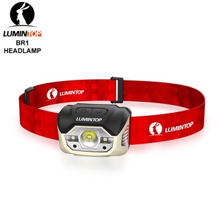 Lumintop BR1 ไฟหน้า Type-C เซนเซอร์ แบบชาร์จไฟ สําหรับเดินป่า ตกปลา ตั้งแคมป์