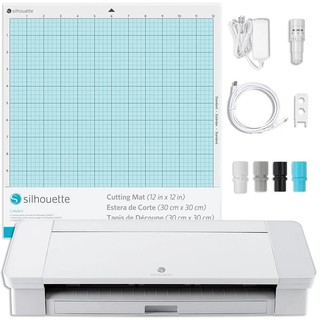 เครื่องตัดสติ๊กเกอร์ Silhouette Cameo V4 ตัดได้ถึงขนาด A3 แถมแผ่นรองตัดขนาด 12x12 ใบมีด สติ๊กเกอร์