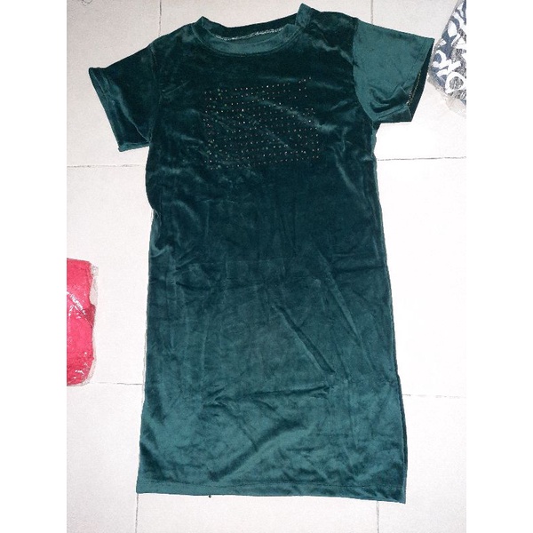 DRESS BALDU / VELVET DRESS IMPORT VIETNAM FASHION