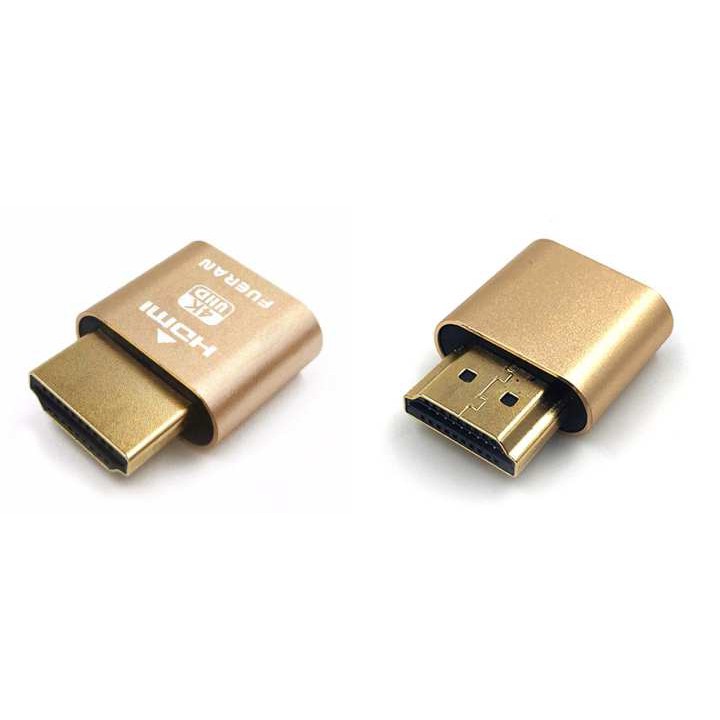 HDMI Dummy Plug ความละเอียดสูงสุด 4K
