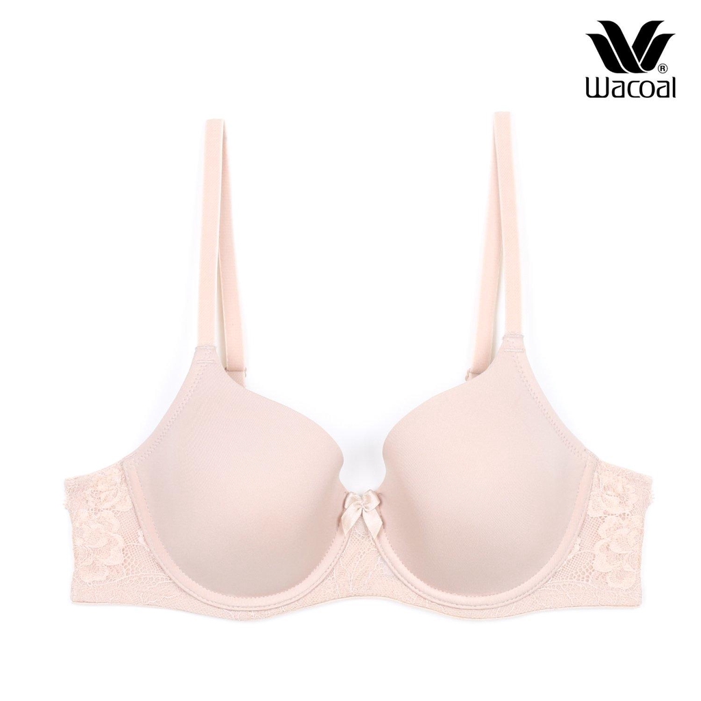 Wacoal Basic Bra รุ่น WB9895 สีเนื้อ (NN) เต้าseamless มีโครง side fit ช่วยโอบเนื้อเต้าทรงด้านข้าง ว