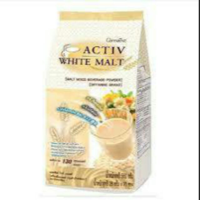 Giffarine Activ White Malt เครื่องดื่ม ไวท์ มอลต์ กิฟฟารีน ...