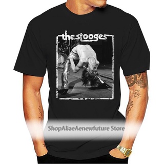 พร้อมส่ง เสื้อยืดแขนสั้น พิมพ์ลายตุ๊กตา Iggy And The Stooges Iggy Pop สีดํา สไตล์พังก์ร็อค นิวยอร์ก สําหรับผู้ชาย และผู้