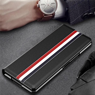 Hoce ZFold5 เคสโทรศัพท์มือถือหนัง พร้อมช่องใส่บัตร สําหรับ Samsung Galaxy Z Fold 3 Z Fold 4 ZFold5 5G ZFold3 ZFold4